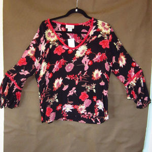 Sareet 2 piece rayon floral set